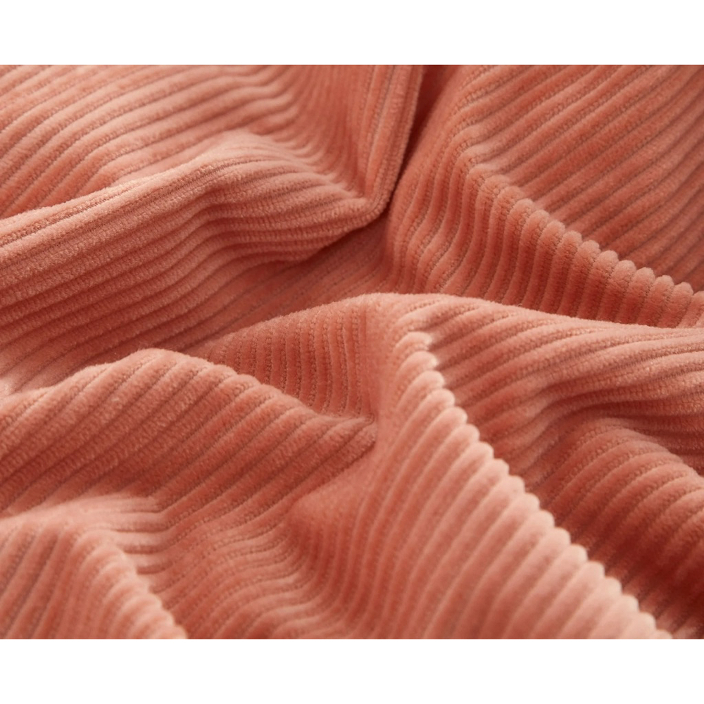 NEW Mainstays Super Soft Terracotta Corduroy Comforter Full/Queen - Picture 5 of 9